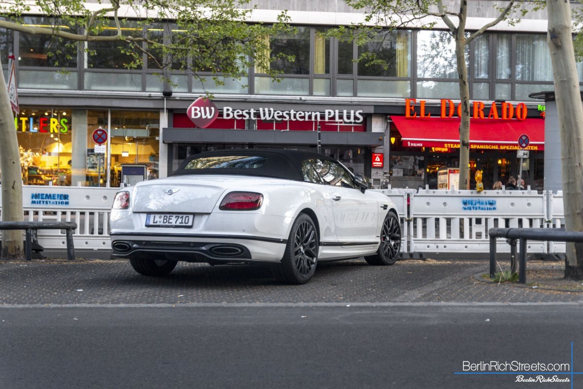 Bentley Continental SuperSports Convertible (2018) spotted in Berlin — BerlinRichStreets